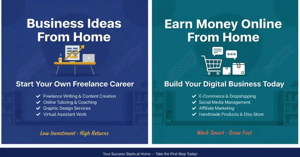 Business Ideas From Home: What Actually Works