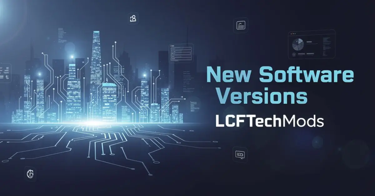 New Software Versions LCFTechMods